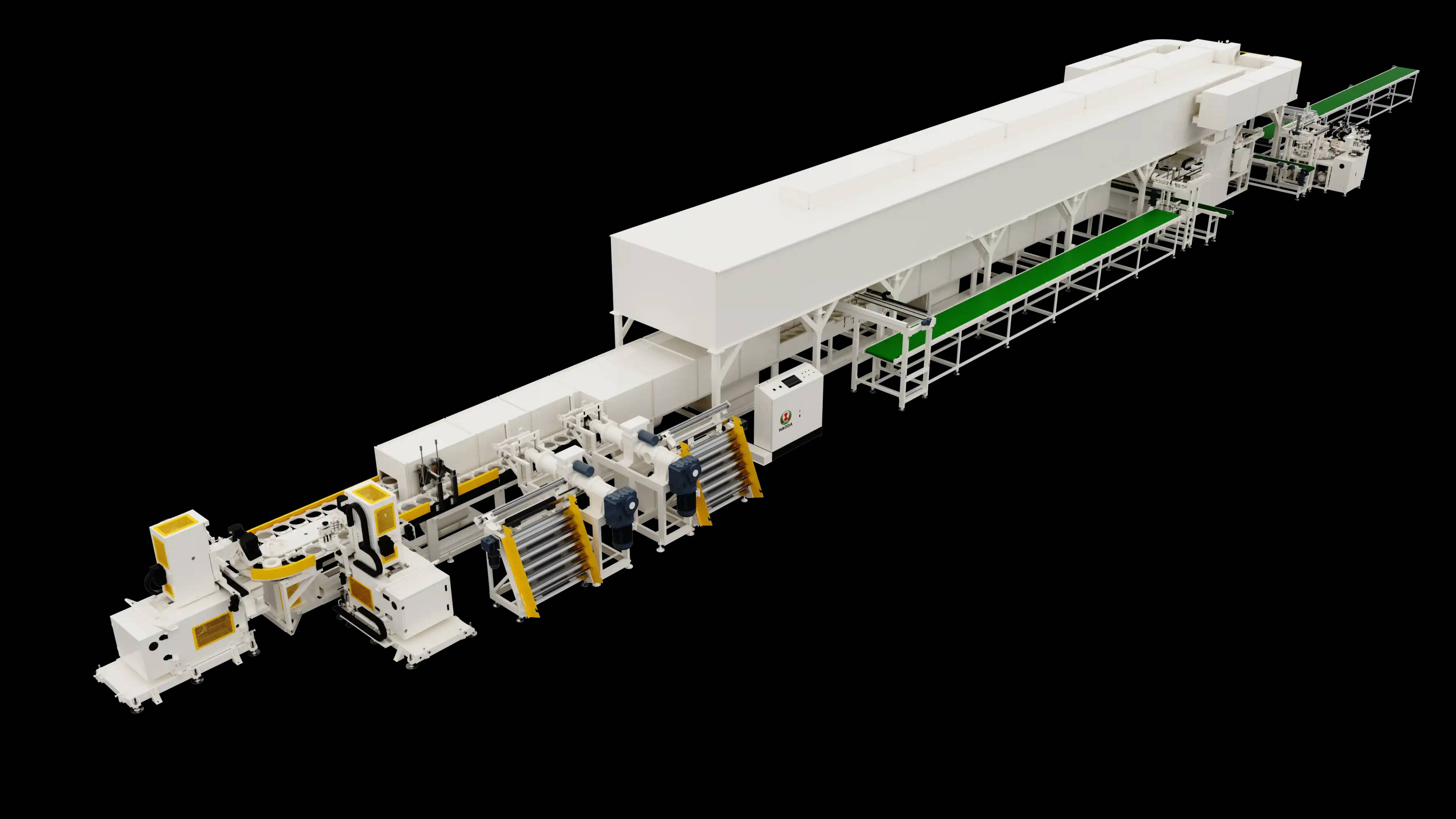 JIGGING LINE - Double Forming Heads - Optional Secondary Drying System
